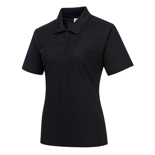 Portwest B209 Poloshirt – Schwarz – bequem & funktional