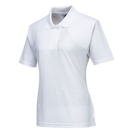 Portwest B209 Poloshirt – Weiss – bequem & funktional