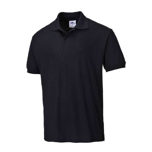 Portwest B210 Poloshirt – Schwarz – bequem & funktional