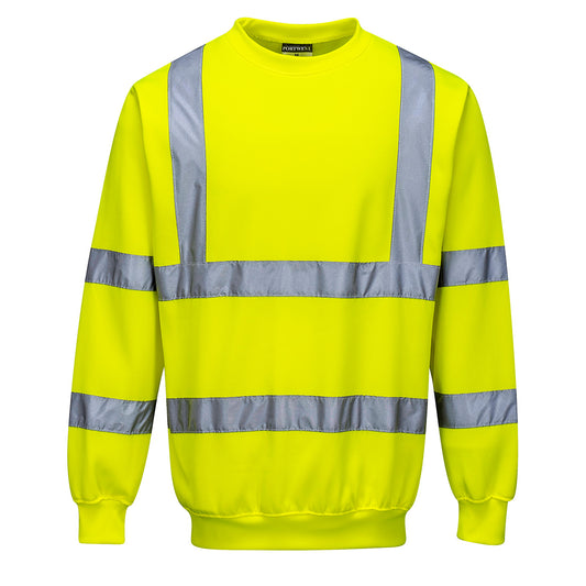 Warnschutz-Sweatshirt – Gelb – Arbeitsjacke