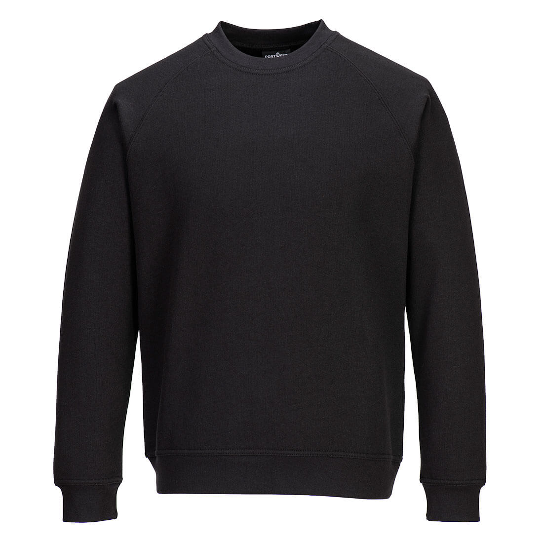 Portwest B330 Sweatshirt – Schwarz – bequem & sichtbar