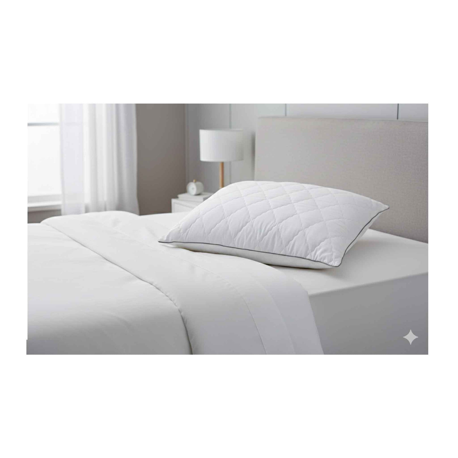 BL6070-Kopfkissen 60×70 cm – Kuscheliges Mikrofaser Polster ca. 800 g weich & formstabil