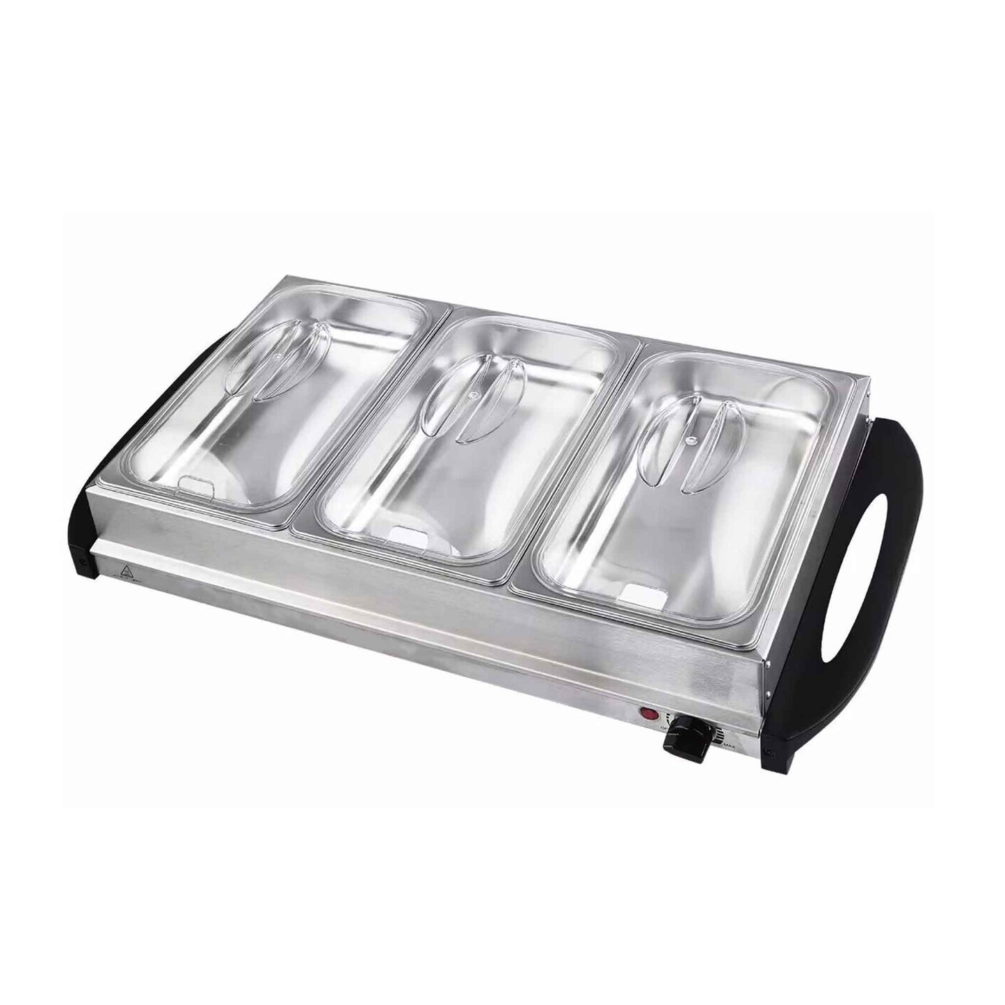 BW300-3 Behälter Speisewärmer Warmhalteplatte Buffetwärmer 2 in 1 Funktion Catering Buffet