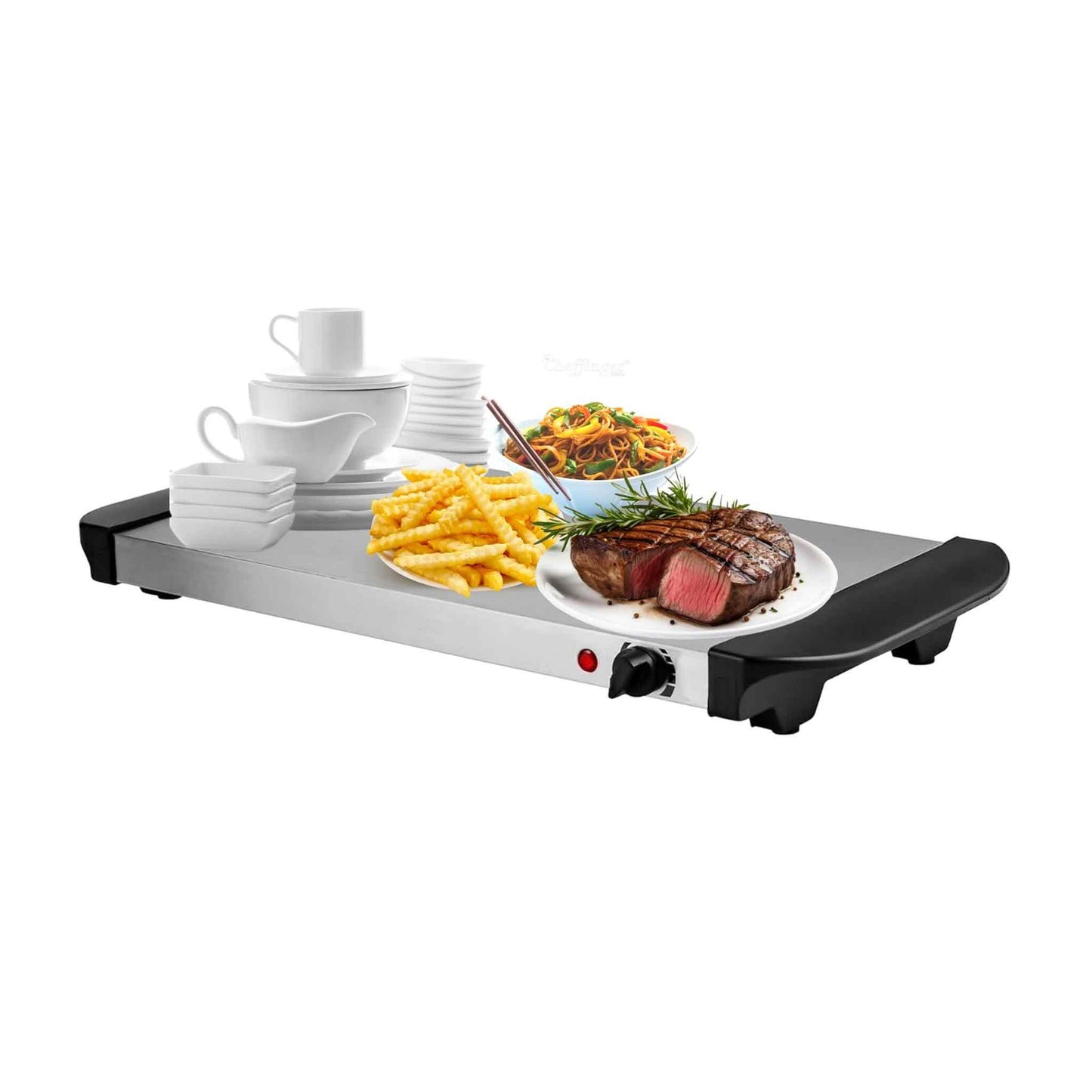 BW300-3 Behälter Speisewärmer Warmhalteplatte Buffetwärmer 2 in 1 Funktion Catering Buffet