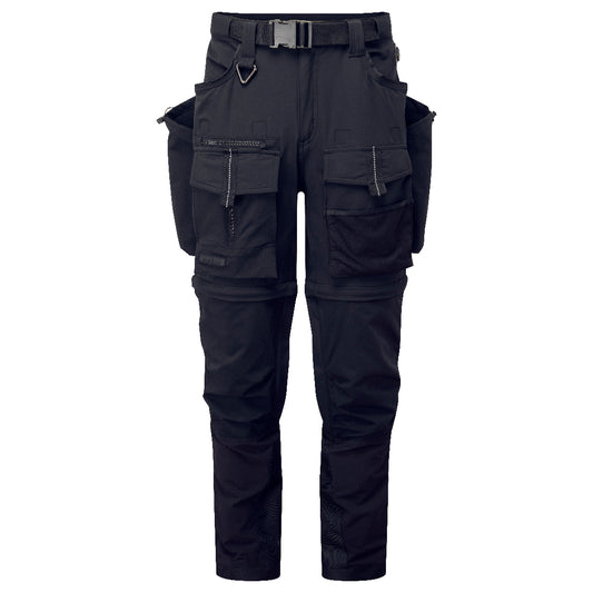 Portwest BX321 Hose – Schwarz/Gelb – strapazierfähige Arbeitshose