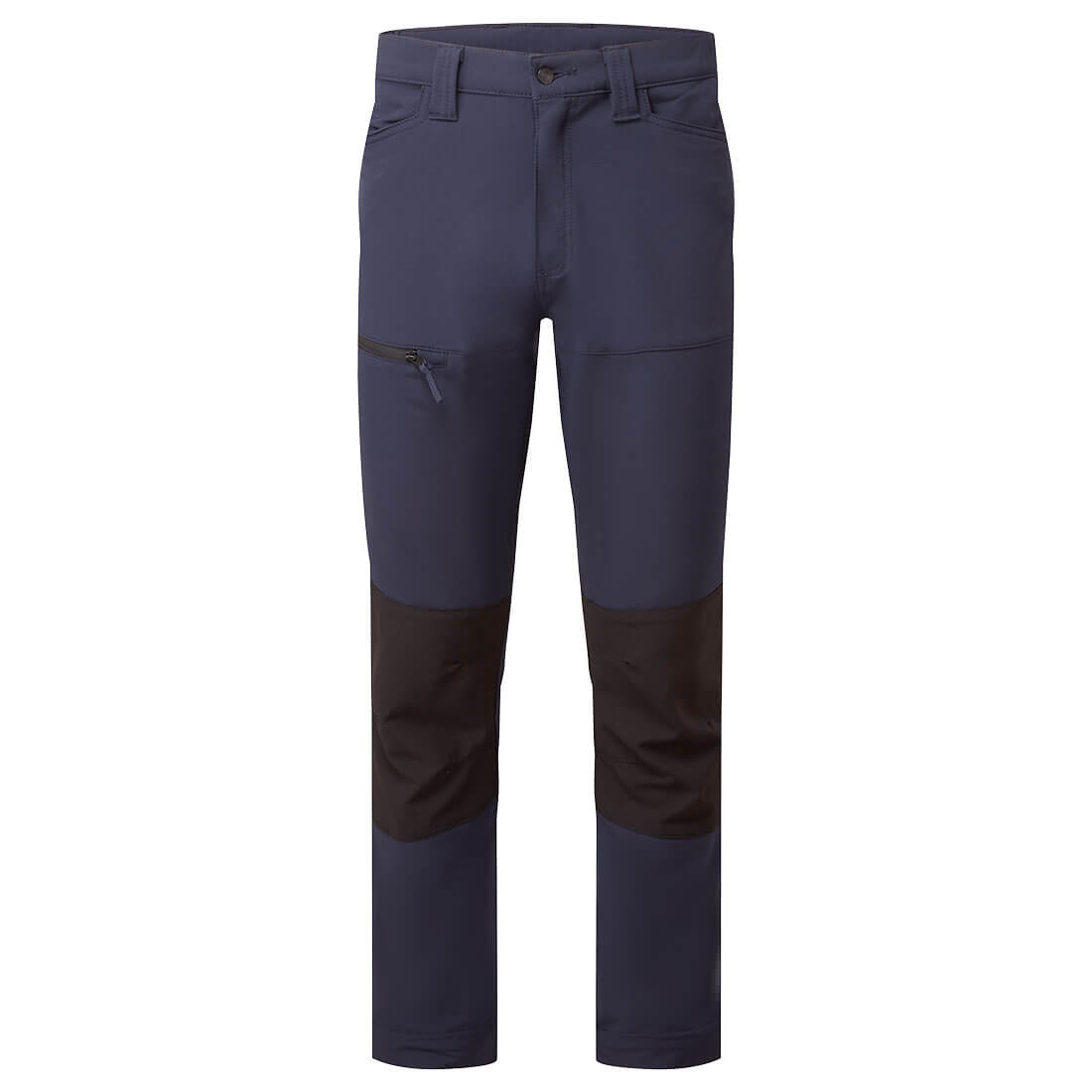 Portwest CD886 Hose – Dunkelmarine/Schwarz – strapazierfähige Arbeitshose