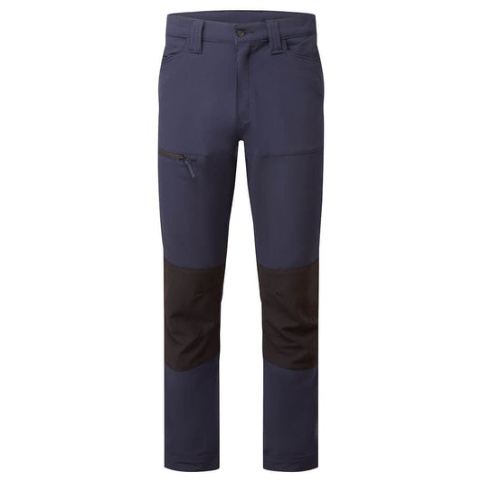 Portwest CD886 Hose – Dunkelmarine/Schwarz – strapazierfähige Arbeitshose