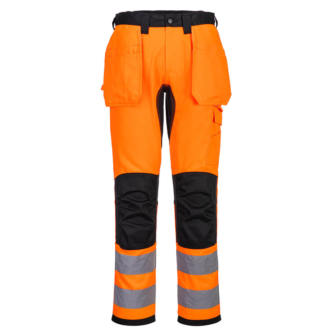 Portwest CD889 Hose – Orange/Schwarz – strapazierfähige Arbeitshose
