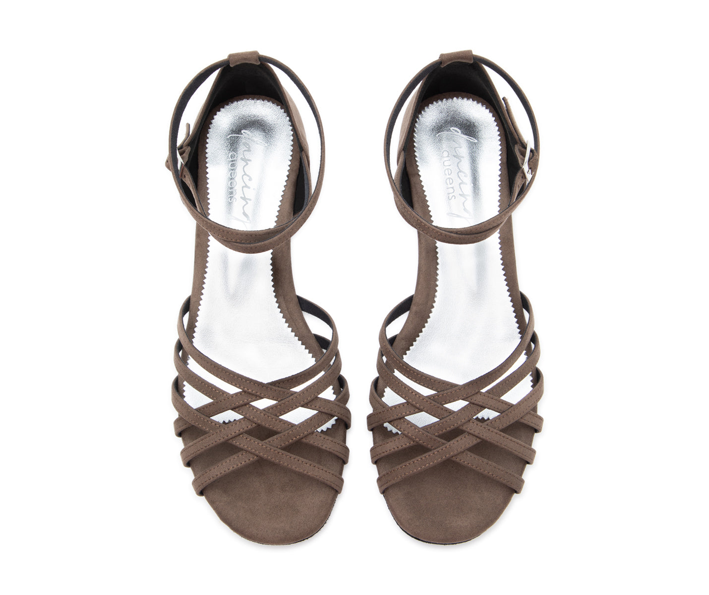 Joy Tanzschuhe in Grau Mikrofaser