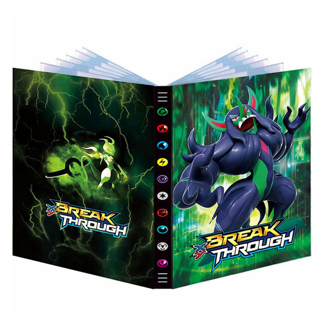 Cartoon 9 Pocket 432 Karten Pokemon Album Buch Anime Kartenspiel Pokémon Karten Sammlung Halter Binder Ordner Top Spielzeug Geschenk für Kinder
