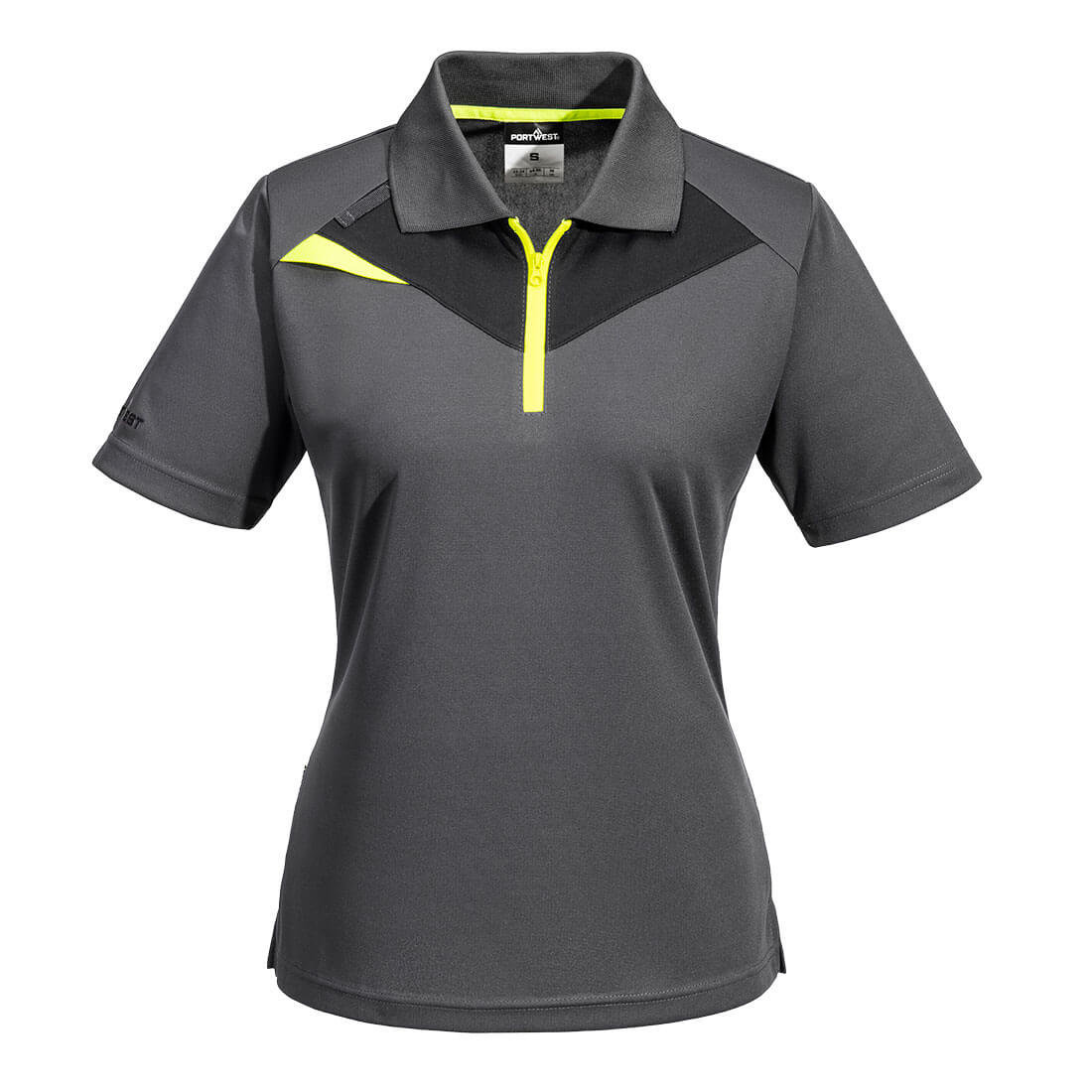 Portwest DX409 Poloshirt – Metallgrau – bequem & funktional