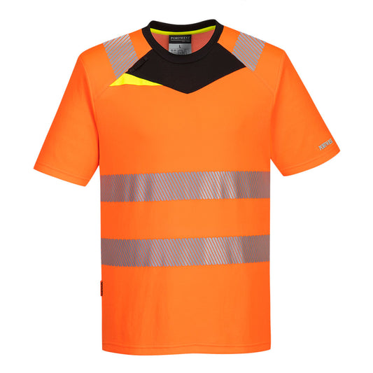 Portwest DX413 Shirt – Orange/Schwarz – bequem & funktional