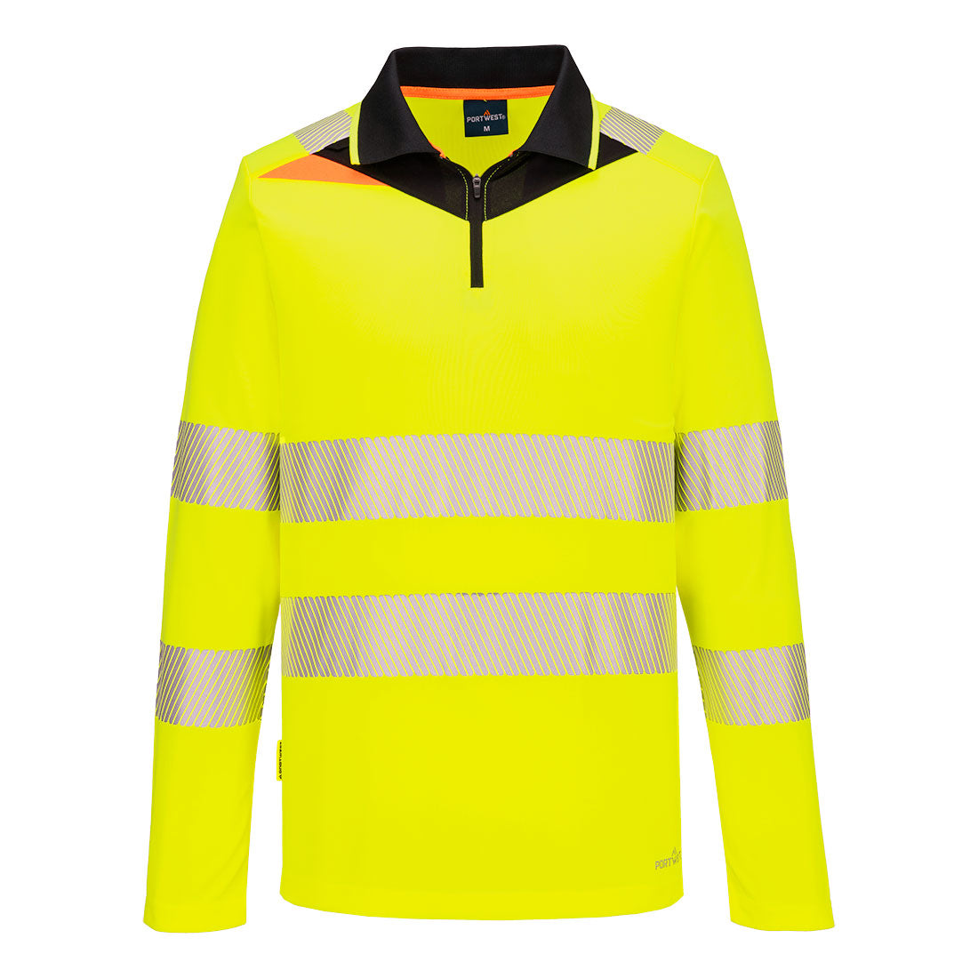 Portwest DX419 Poloshirt – Gelb/Schwarz – bequem & funktional