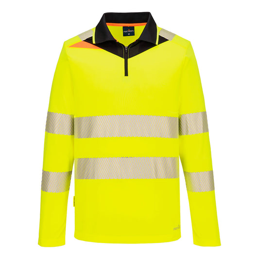 Portwest DX419 Poloshirt – Gelb/Schwarz – bequem & funktional