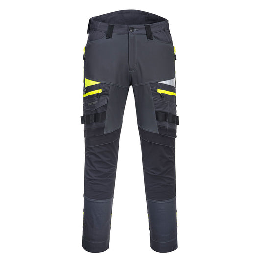 Portwest DX449 Hose – Metallgrau – robuste Arbeitshose mit Komfort