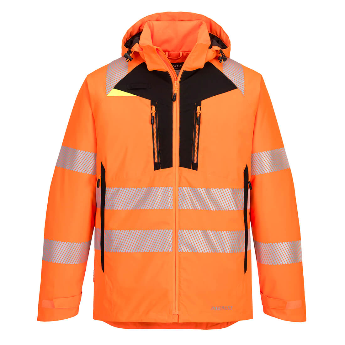 Portwest DX461 Arbeitsjacke – Orange/Schwarz – robust & funktional