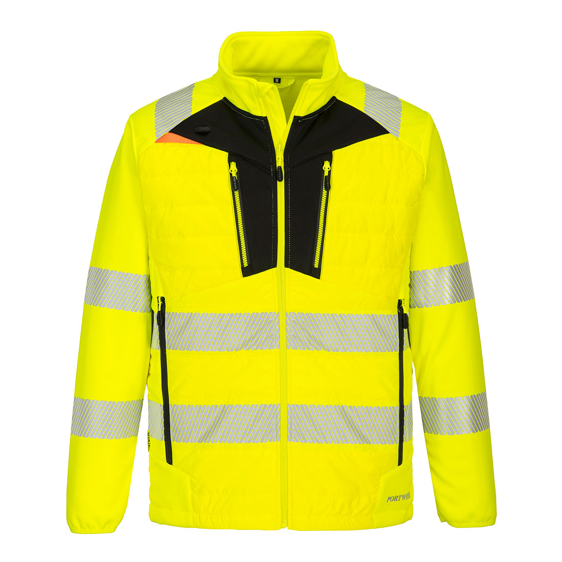 Portwest DX473 Arbeitsjacke – Gelb/Schwarz – robust & funktional