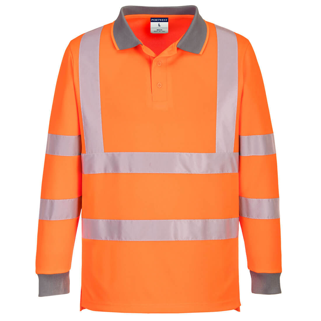 Portwest EC11 Poloshirt – Orange – bequem & funktional