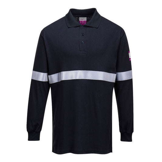 Portwest FR03 Poloshirt – Marine – bequem & funktional