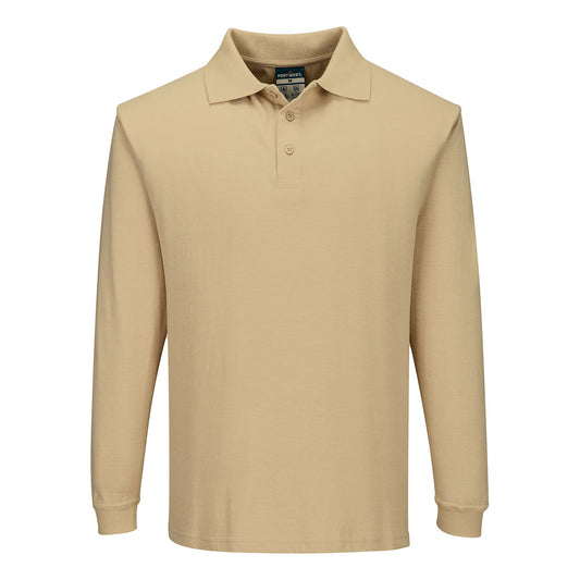 Portwest FR10 Poloshirt – Braun – bequem & funktional