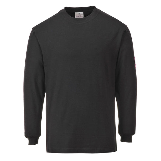 Portwest FR11 Shirt – Schwarz – bequem & funktional