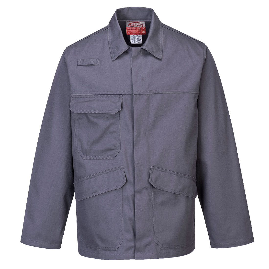 Portwest FR35 Arbeitsjacke – Grau – robust & funktional