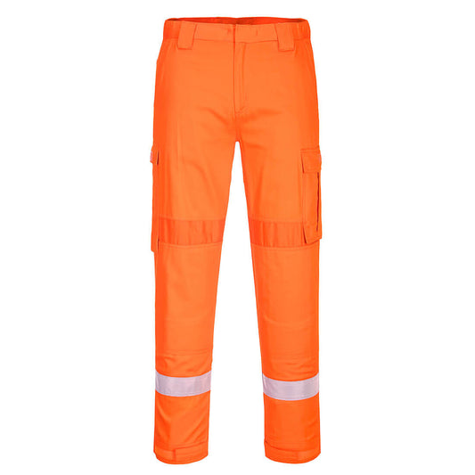 Portwest FR401 Hose – Orange – strapazierfähige Arbeitshose