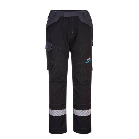 Portwest FR402 Hose – Schwarz – strapazierfähige Arbeitshose