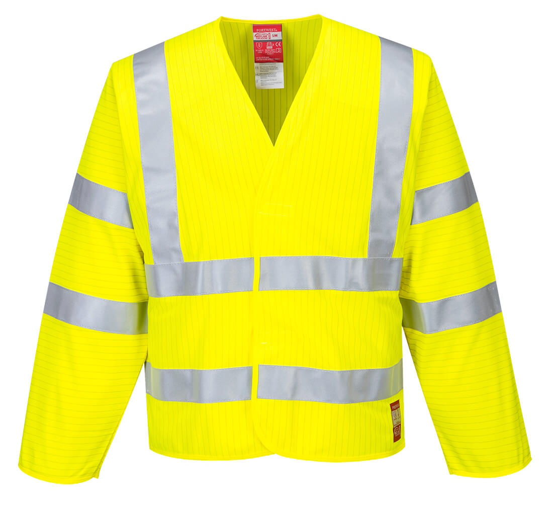 Portwest FR85 Arbeitsjacke – Gelb – robust & funktional