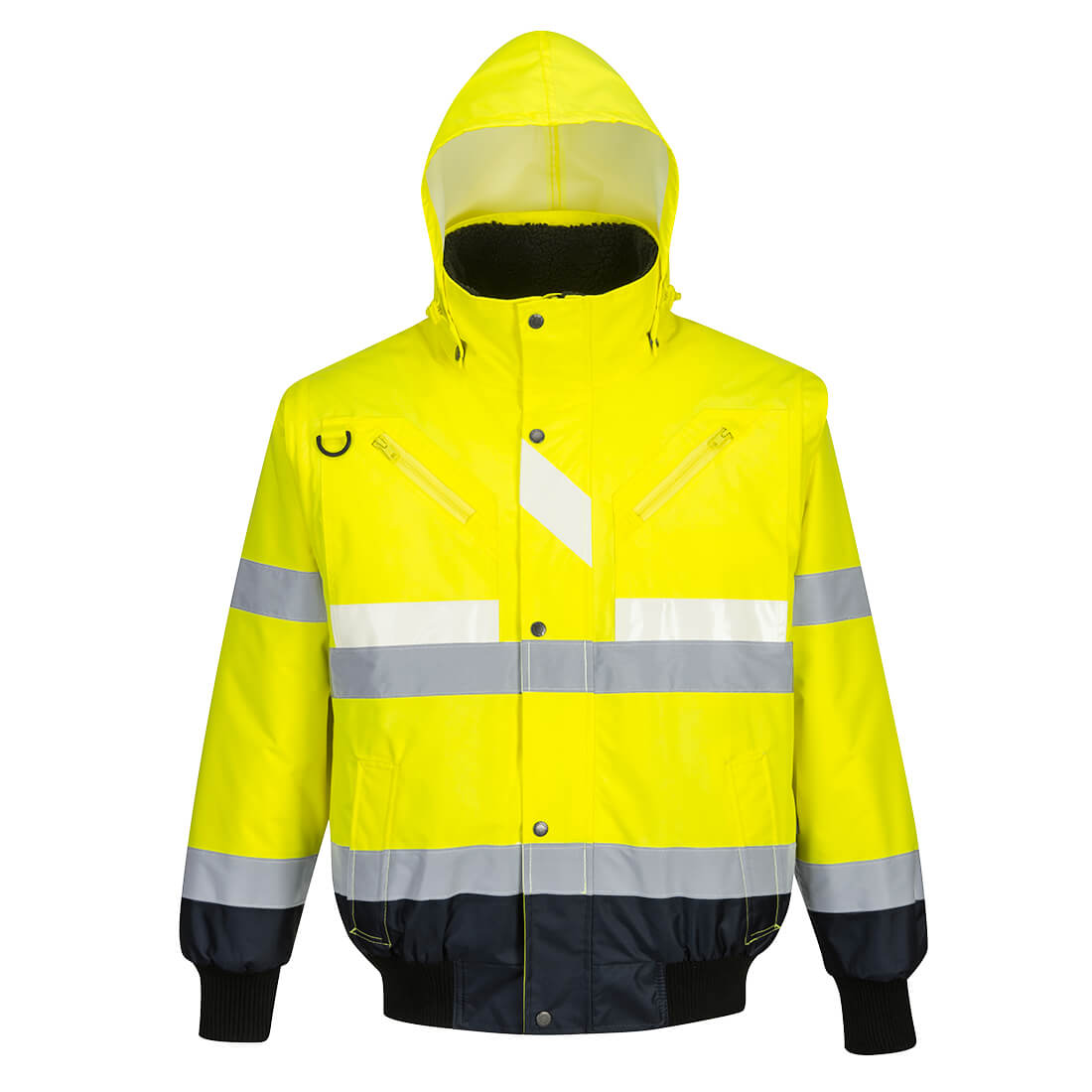 Portwest G465 Arbeitsjacke – Gelb/Marine – robust & funktional