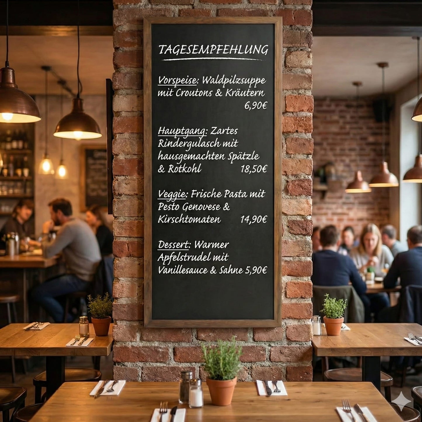 "InspiraBoard" Kreidetafel 80x180cm, Indoor