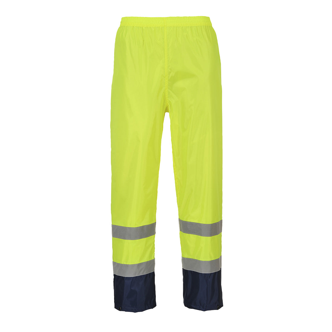 Portwest H444 Hose – Gelb/Marine – strapazierfähige Arbeitshose