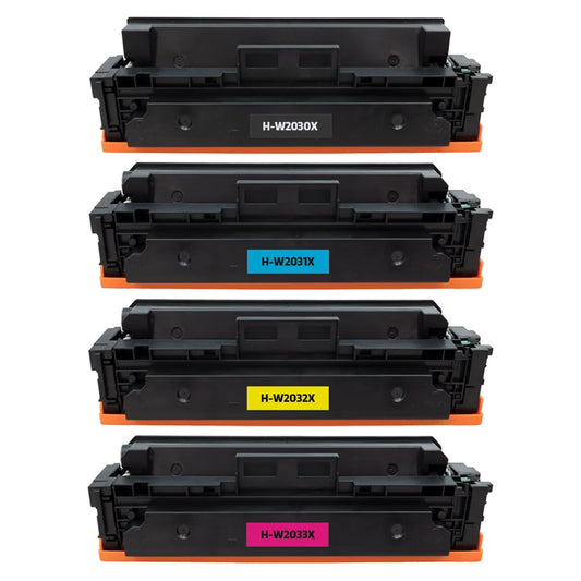 HP DC Toner W2031X/415X (mit Chip) - Alle 4 Farben Farbe: Cyan  Seitenanzahl： 6000  Zertifikate: ISO9001,ISO14001,CE,Rohs,STMC  Kompatibel mit HP Color LaserJet Pro M454dn/M454dw HP Color LaserJet Pro MFP M479dw/M479fdn/M479fdw HP Color LaserJet Pro M454nw HP Color LaserJet Enterprise M455dn HP Color LaserJet Enterprise MFP M480f HP Color LaserJet Managed E45028