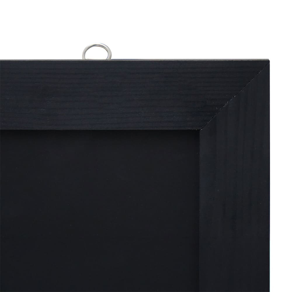 Wandkreidetafel mit Holzrahmen, magnetisch, individuell nach Mass