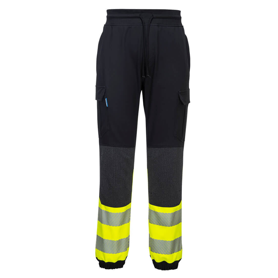 Portwest KX341 Hose – Schwarz/Gelb – strapazierfähige Arbeitshose