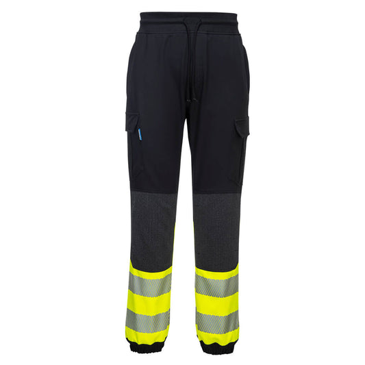 Portwest KX341 Hose – Schwarz/Gelb – strapazierfähige Arbeitshose
