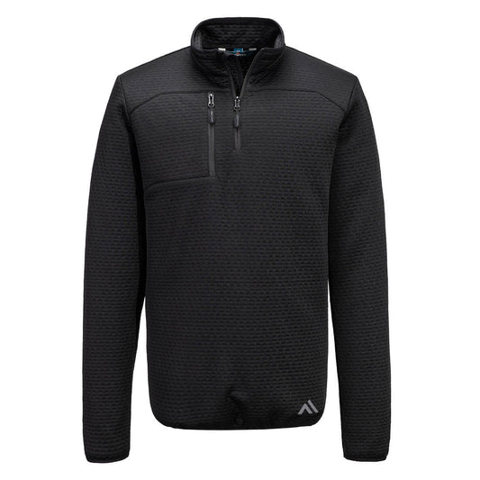 Portwest KX376 Sweatshirt – Schwarz – bequem & sichtbar