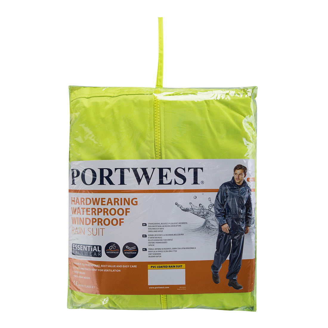 Portwest L440 Arbeitsjacke – Gelb – robust & funktional