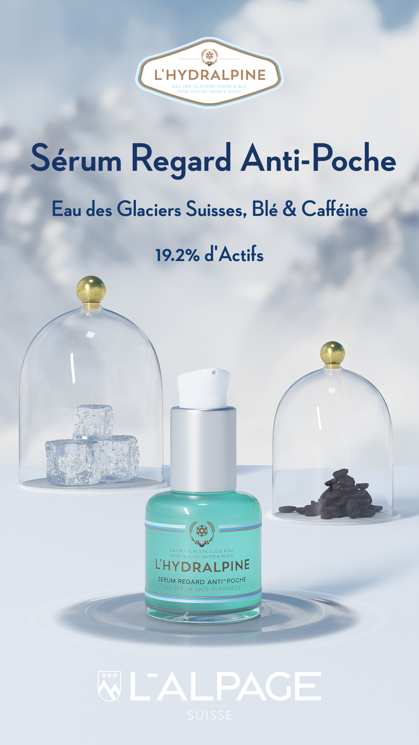 Sérum Regard Anti-Poche L'Hydralpine