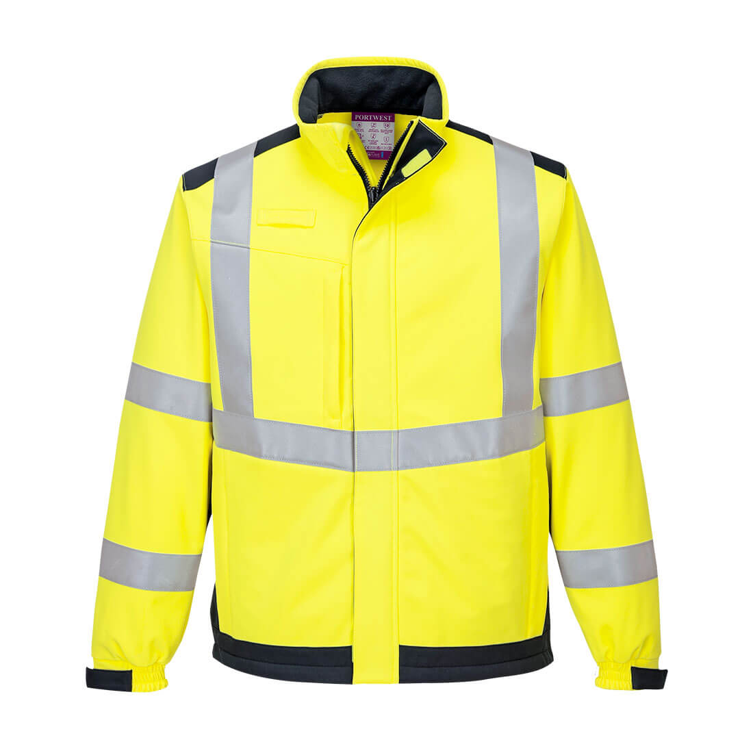 Portwest MV72 Arbeitsjacke – Gelb/Marine – robust & funktional