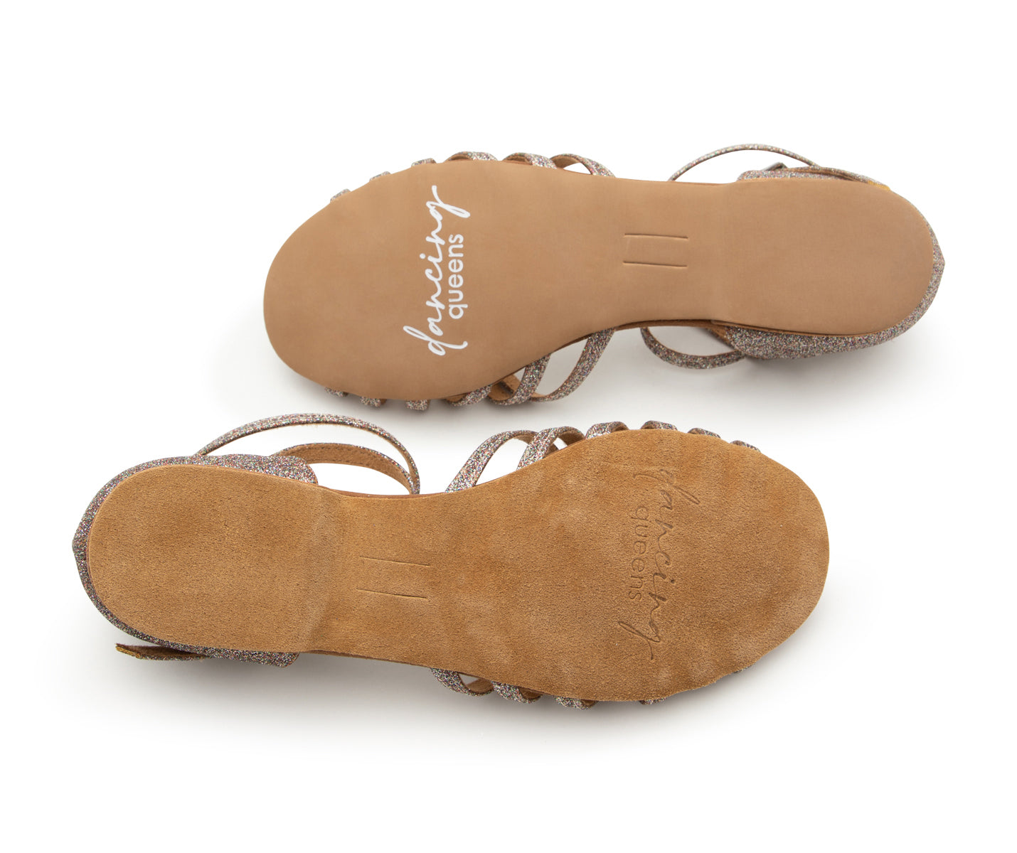 Joy Tanzschuhe in Multiglitter Mikrofaser