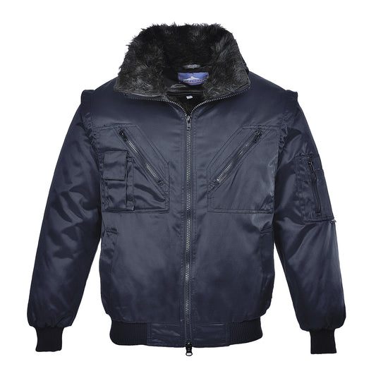 Portwest PJ10 Arbeitsjacke – Marine – robust & funktional