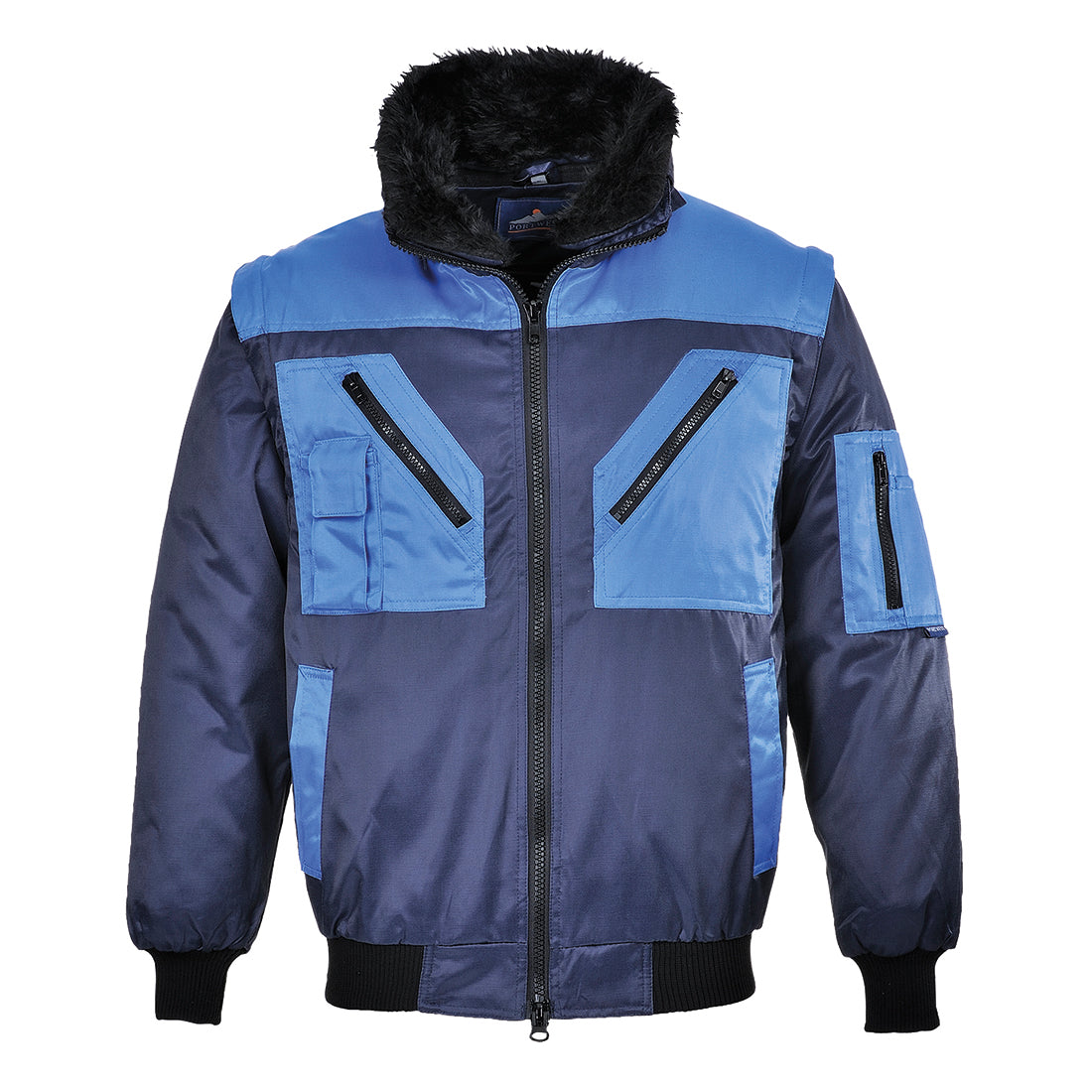 Portwest PJ20 Arbeitsjacke – Marine – robust & funktional