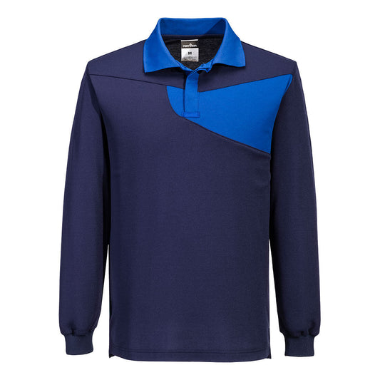 Portwest PW218 Poloshirt – Marine/Royal – bequem & funktional
