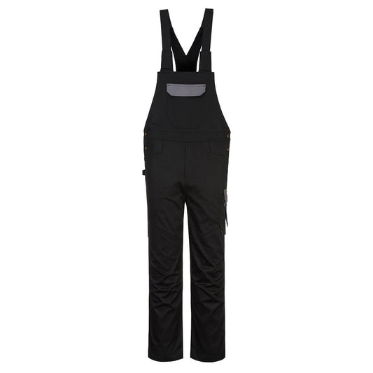 Portwest PW243 Hose – Schwarz/ZoomGrau – strapazierfähige Arbeitshose