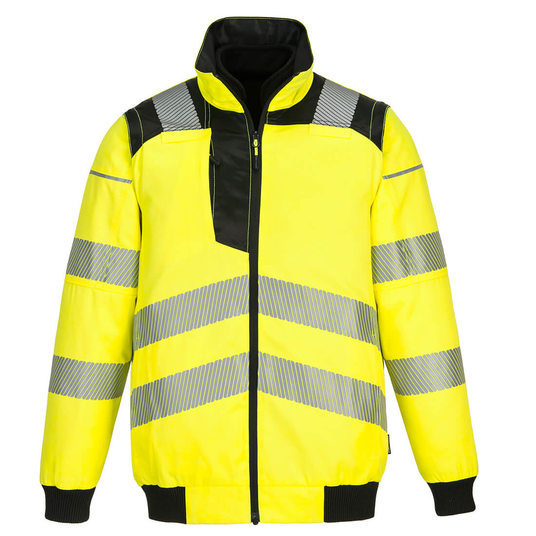 Portwest PW302 Arbeitsjacke – Gelb/Schwarz – robust & funktional