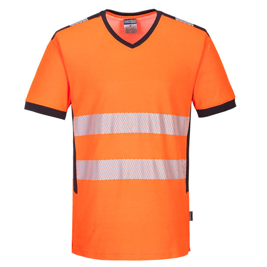 Portwest PW310 Shirt – Orange/Schwarz – bequem & funktional