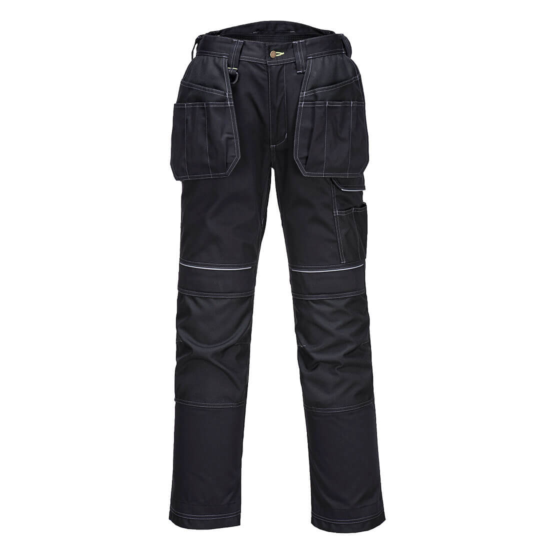 Portwest PW357 Hose – Schwarz – strapazierfähige Arbeitshose