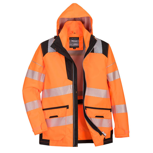 Portwest PW367 Arbeitsjacke – Orange/Schwarz – robust & funktional