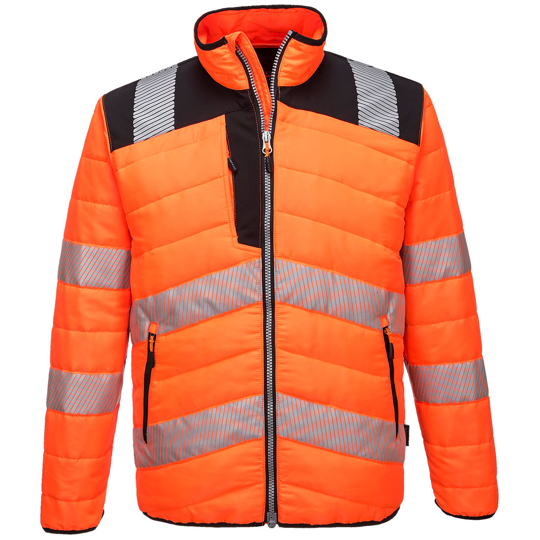 Portwest PW371 Arbeitsjacke – Orange/Schwarz – robust & funktional